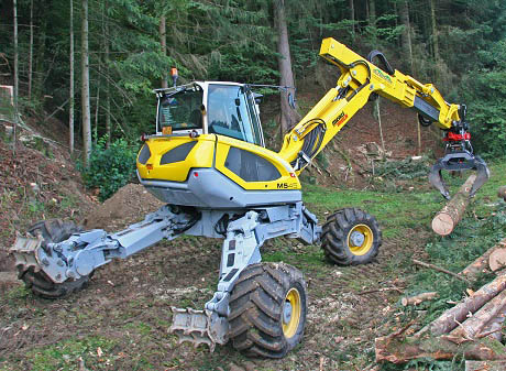 挖掘機伐木機價格查詢