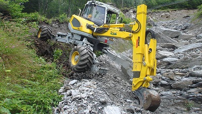 瑞士全地形蜘蛛挖掘機