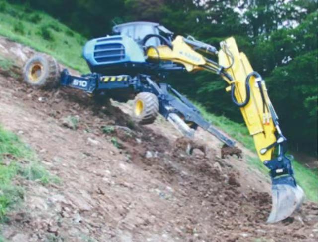 國內外全地形挖掘機